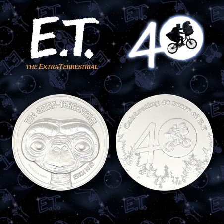 E.T. L'EXTRATERRESTRE 40TH ANNIVERSARY MEDALLION