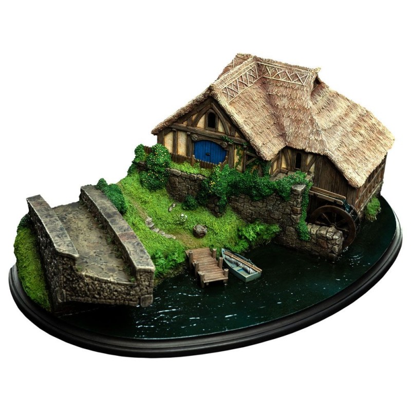 LO HOBBIT HOBBITON MILL AND BRIDGE DIORAMA WETA