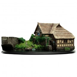 LO HOBBIT HOBBITON MILL AND BRIDGE DIORAMA WETA