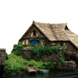 LO HOBBIT HOBBITON MILL AND BRIDGE DIORAMA WETA