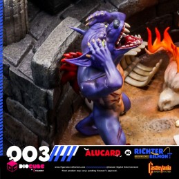 FIGURAMA COLLECTORS CASTLEVANIA ALUCARD VS RICHTER BELMONT DIORAMA DIOCUBE FIGURE