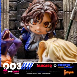 FIGURAMA COLLECTORS CASTLEVANIA ALUCARD VS RICHTER BELMONT DIORAMA DIOCUBE FIGURE