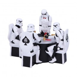 STAR WARS STORMTROOPER POKER FACE STATUA FIGURE NEMESIS NOW