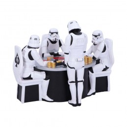 STAR WARS STORMTROOPER POKER FACE STATUA FIGURE NEMESIS NOW