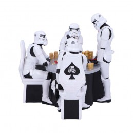 STAR WARS STORMTROOPER POKER FACE STATUA FIGURE NEMESIS NOW