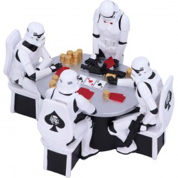 STAR WARS STORMTROOPER POKER FACE STATUA FIGURE NEMESIS NOW