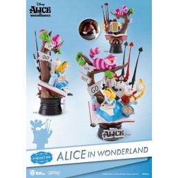 D-SELECT 010 ALICE NEL PAESE DELLE MERAVIGLIE STATUA FIGURE DIORAMA BEAST KINGDOM