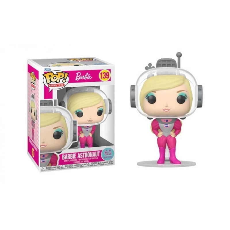 FUNKO FUNKO POP! ASTRONAUT BARBIE BOBBLE HEAD FIGURE