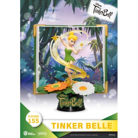 D-STAGE PETER PAN TINKER BELLE STORY BOOK SERIES STATUE DIORAMA