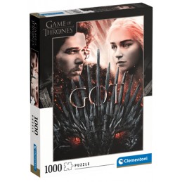 CLEMENTONI GAME OF THRONES GOT 1000 PIECES JIGSAW PUZZLE