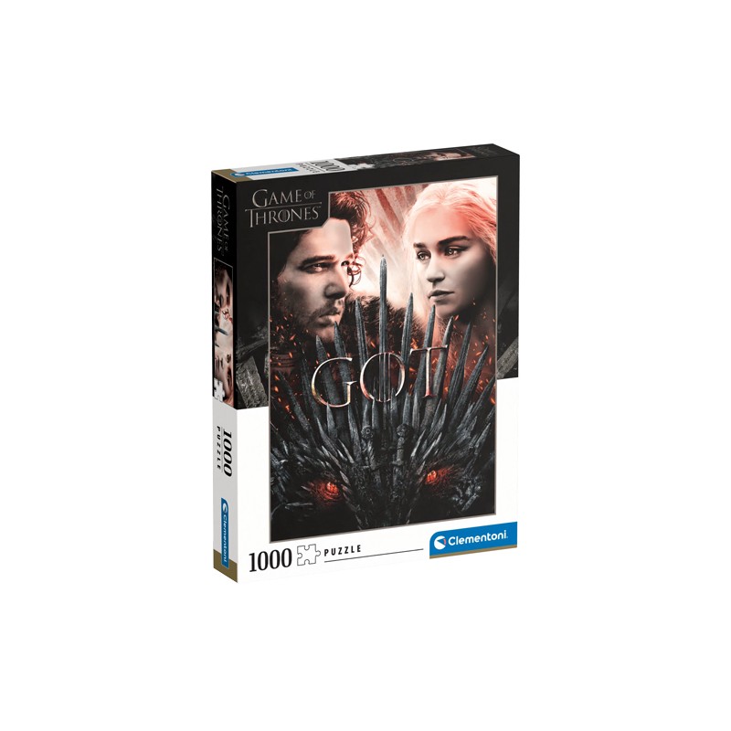 CLEMENTONI GAME OF THRONES GOT 1000 PIECES JIGSAW PUZZLE