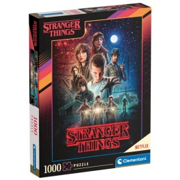 CLEMENTONI STRANGER THINGS 1000 PIECES JIGSAW PUZZLE