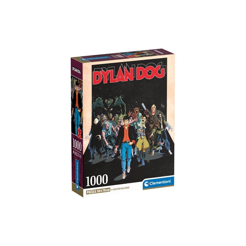 CLEMENTONI DYLAN DOG 1000 PIECES JIGSAW PUZZLE