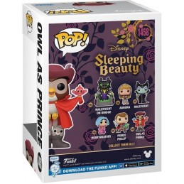 FUNKO POP! LA BELLA ADDORMENTATA NEL BOSCO 65th OWL AS PRINCE BOBBLE HEAD KNOCKER FIGURE FUNKO