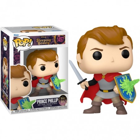 FUNKO POP! LA BELLA ADDORMENTATA NEL BOSCO 65th PRINCE PHILIP BOBBLE HEAD KNOCKER FIGURE