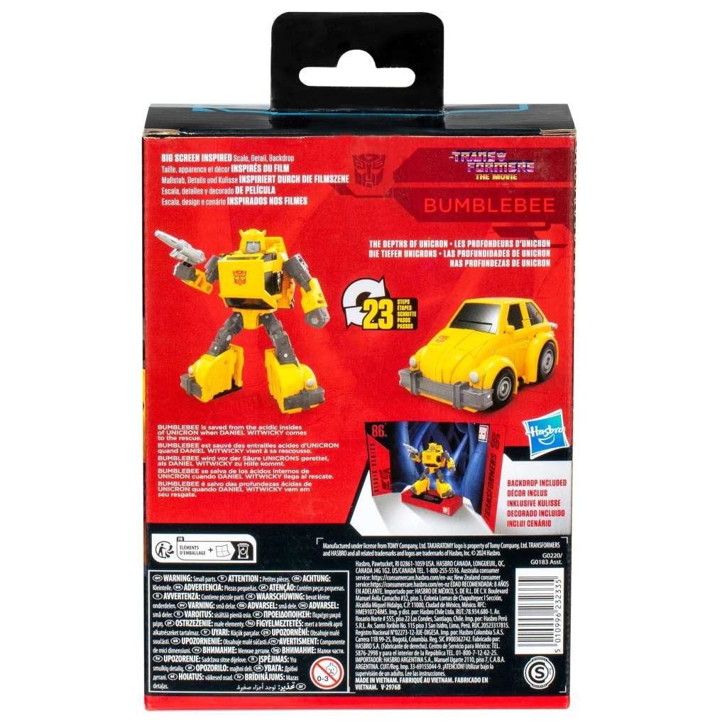 Bumblebee the movie fashion toy