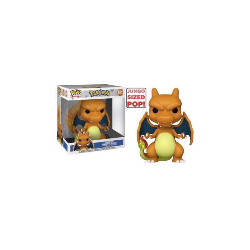 FUNKO FUNKO POP! POKEMON CHARIZARD JUMBO SIZED BOBBLE HEAD FIGURE FUNKO FUNKO POP! POKEMON CHARIZARD JUMBO SIZED BOBBLE HEAD FIGURE