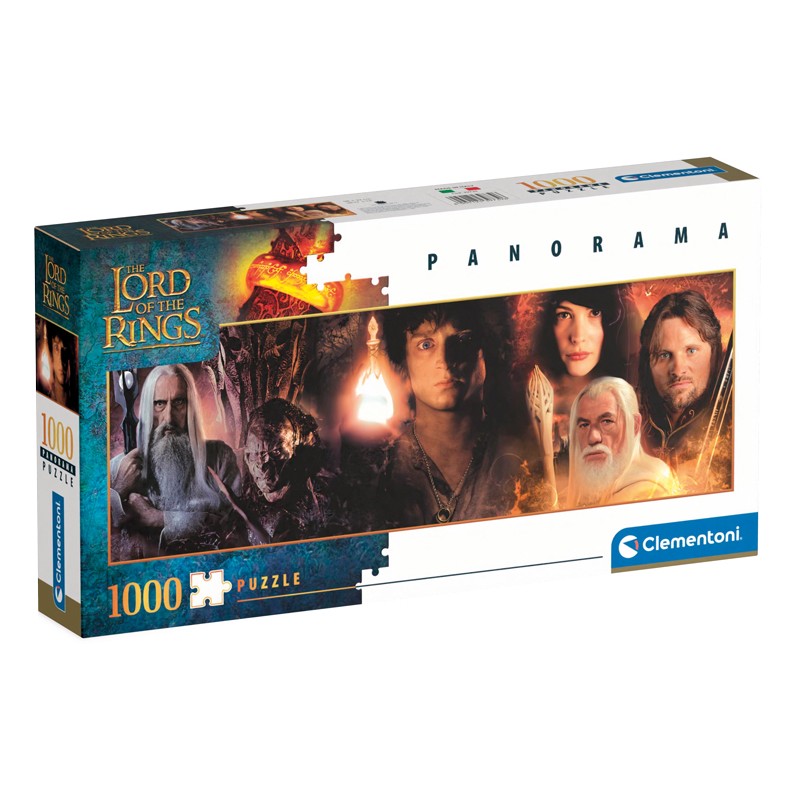 THE LORD OF THE RINGS PANORAMA 1000 PEZZI PUZZLE CLEMENTONI