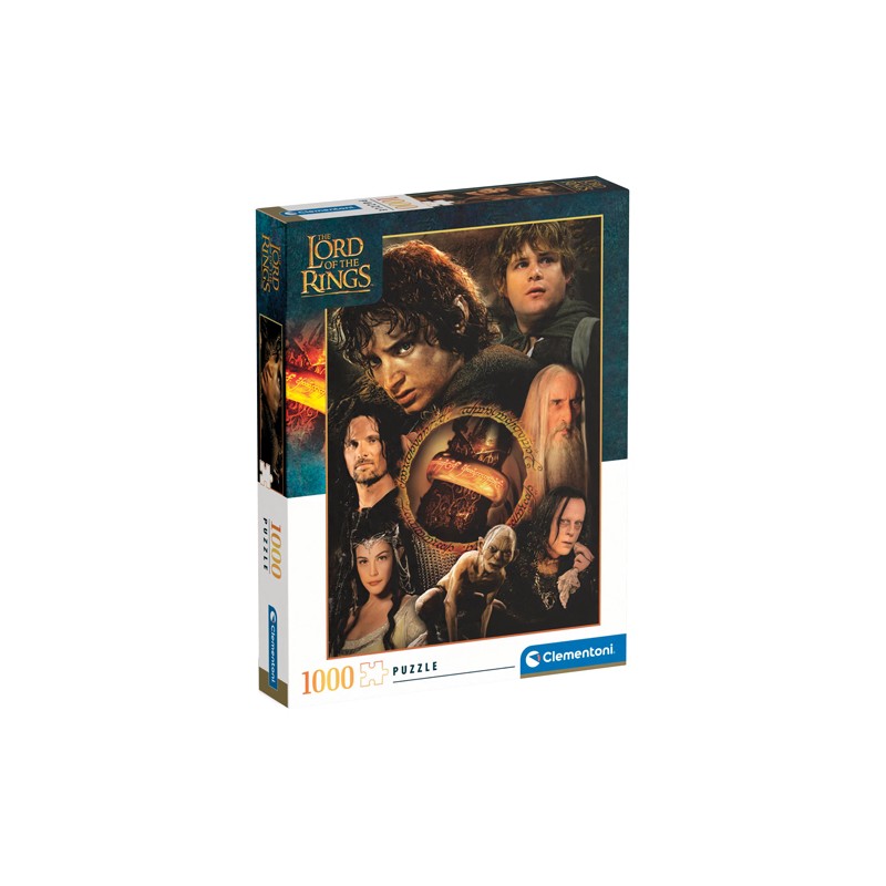 THE LORD OF THE RINGS 1000 PEZZI PUZZLE CLEMENTONI