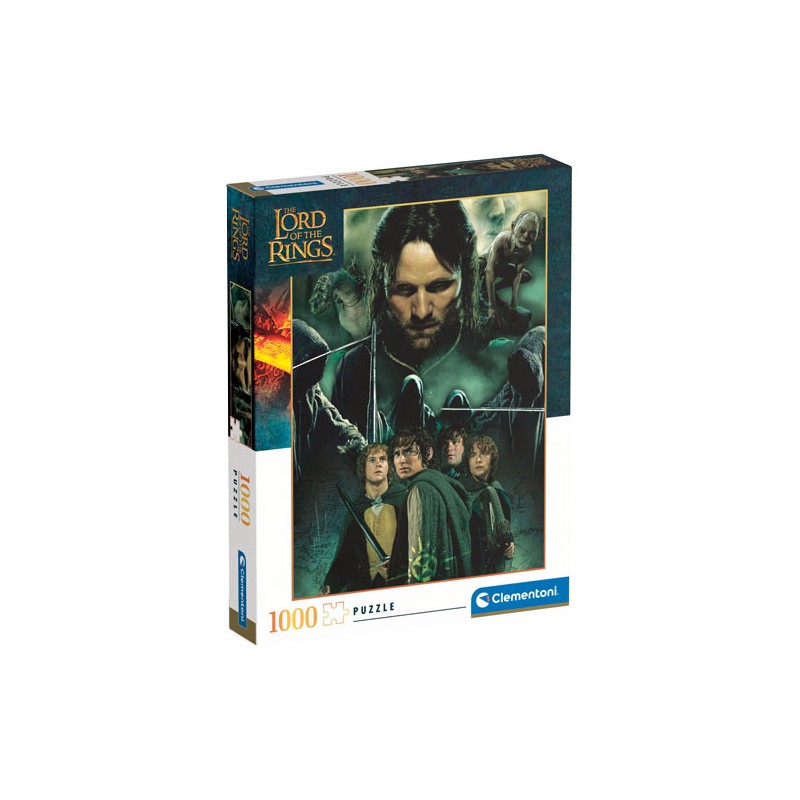 CLEMENTONI THE LORD OF THE RINGS ARAGORN 1000 PIECES JIGSAW PUZZLE