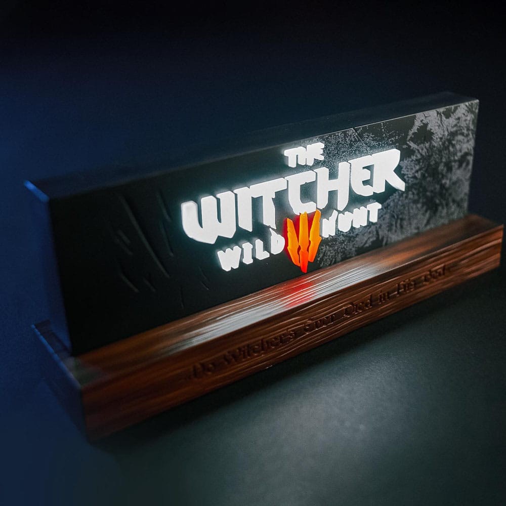 Lampada The Witcher III Wild Hunt - LED, Licenza Ufficiale, Idea Regalo Per Gamers - Foto 9