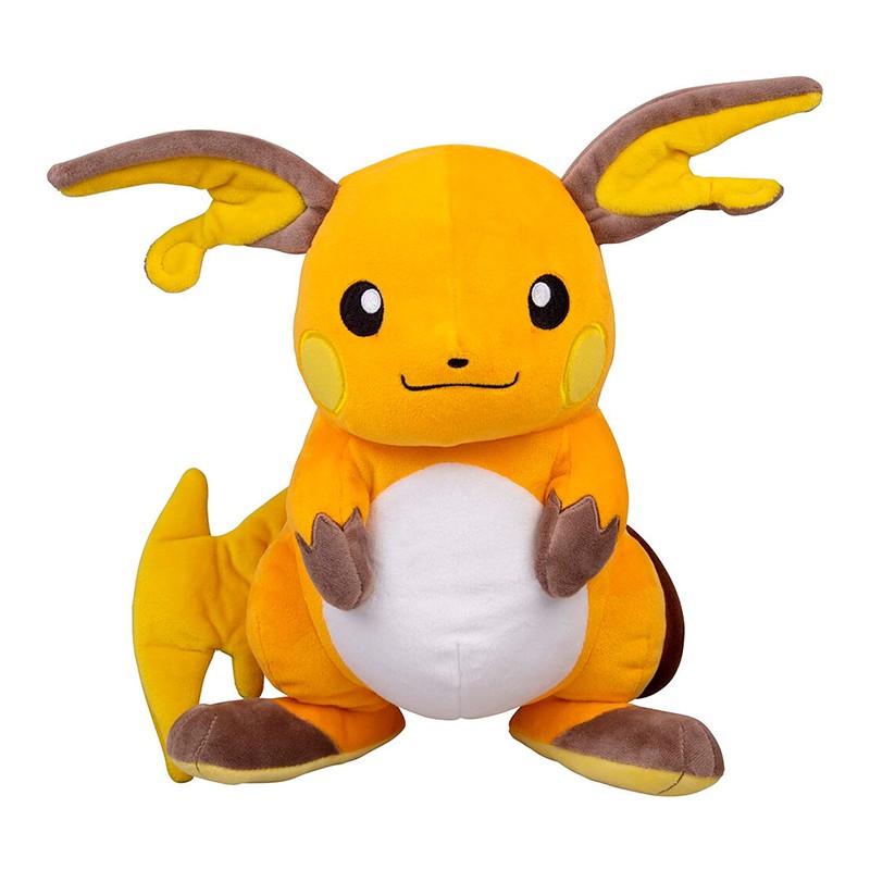 JAZWARES POKEMON RAICHU 25CM PLUSH FIGURE