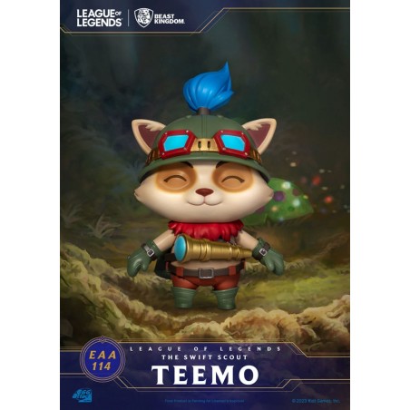 LEAGUE OF LEGENDS LOL TEEMO THE SWIFT SCOUT EEA-114 EGG ATTACK ACTION FIGURE