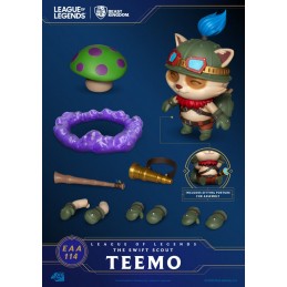 BEAST KINGDOM LEAGUE OF LEGENDS LOL TEEMO THE SWIFT SCOUT EEA-114 EGG ATTACK ACTION FIGURE