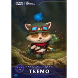 BEAST KINGDOM LEAGUE OF LEGENDS LOL TEEMO THE SWIFT SCOUT EEA-114 EGG ATTACK ACTION FIGURE
