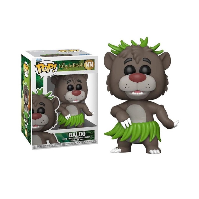 FUNKO FUNKO POP! THE JUNGLE BOOK BALOO BOBBLE HEAD FIGURE