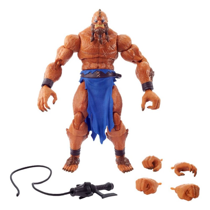 MASTERS OF THE UNIVERSE REVELATION BEAST MAN ACTION FIGURE MATTEL