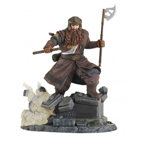LORD OF THE RINGS GIMLI GALLERY 25CM STATUE FIGURE