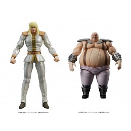 DIG FIST OF THE NORTH STAR SHIN AND HEART 2-PACK ACTION FIGURES