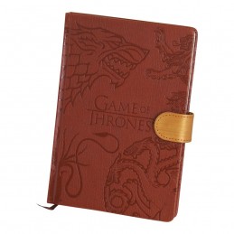 GAME OF THRONES HOUSE SIGILS NOTEBOOK PREMIUM - TACCUINO SIMILPELLE 15X21CM PYRAMID INTERNATIONAL