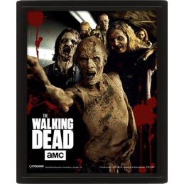 THE WALKING DEAD LENTICULAR 3D POSTER 25X20CM PYRAMID INTERNATIONAL