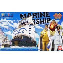 ONE PIECE GRAND SHIP COLLECTION MARINE WARSHIP MODEL KIT BANDAI