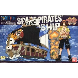 BANDAI ONE PIECE GRAND SHIP COLLECTION SPADE PIRATED SHIP MODEL KIT