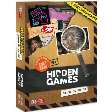 HIDDEN GAMES MORTE DI UN RE - ITALIAN BOARDGAME