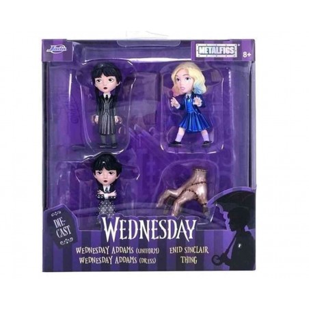 WEDNESDAY METALFIGS 4-PACK MINI FIGURES