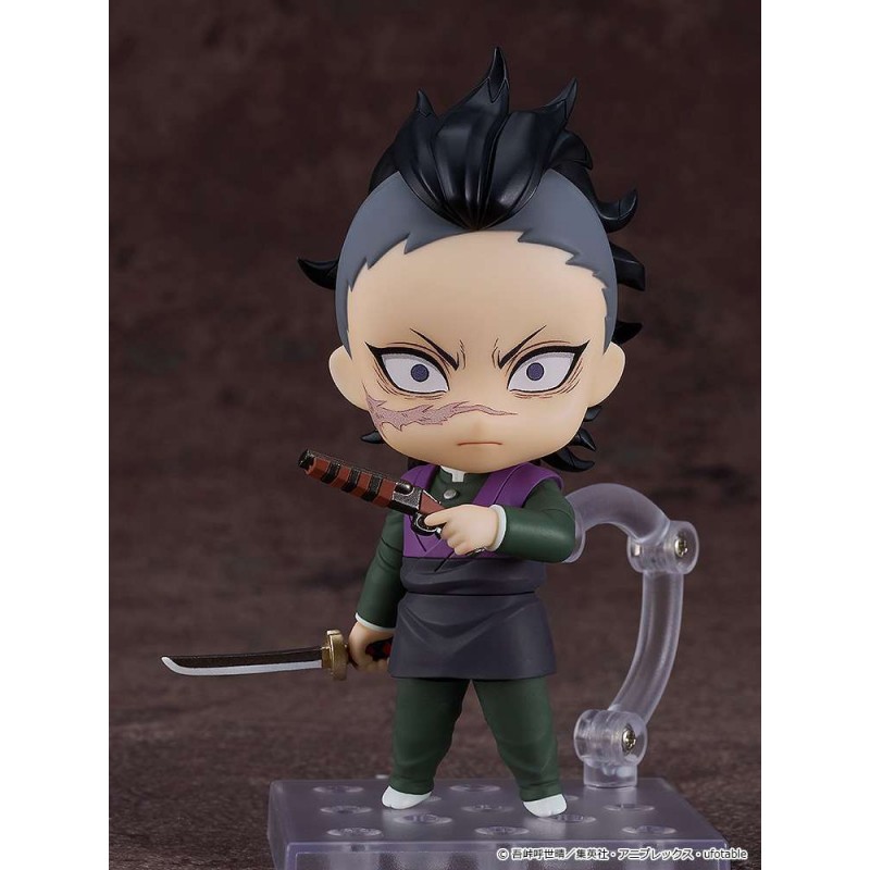 GOOD SMILE COMPANY DEMON SLAYER NENDOROID GENYA SHINAZUGAWA ACTION FIGURE