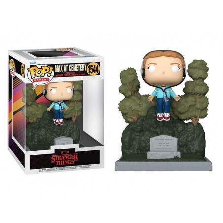 FUNKO POP! MOMENTS STRANGER THINGS MAX AT CEMETERY BOBBLE HEAD FIGURE