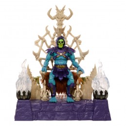 MATTEL MASTERS OF THE UNIVERSE NEW ETERNIA SKELETOR & THRONE ACTION FIGURE