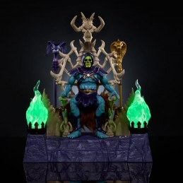 MATTEL MASTERS OF THE UNIVERSE NEW ETERNIA SKELETOR & THRONE ACTION FIGURE