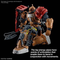 BANDAI HIGH GRADE HG ZAKU II SOLARI'S MACHINE 1/144 MODEL KIT FIGURE