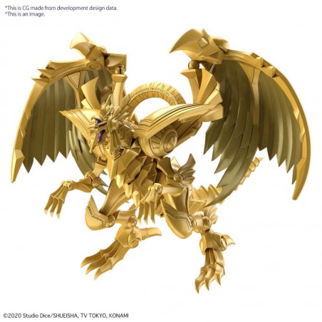 YU-GI-OH FIGURE RISE AMPLIFIED EGYPTIAN GOD THE WINGED DRAGON OF RA MODEL KIT ACTION FIGURE