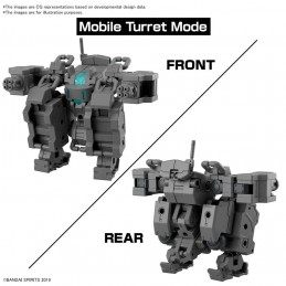 BANDAI 30MM EX ARM VEHICLE SMART TRANSFORMABLE MACHINE VER. 1/144 MODEL KIT