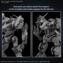 BANDAI 30MM ARMORED CORE VI FIRES OF RUBICON RAD CC-2000 ORBITER 1/144 MODEL KIT