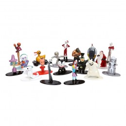 THE NIGHTMARE BEFORE CHRISTMAS NANO METALFIG 18X METAL DIECAST MINI FIGURE SET JADA TOYS