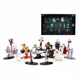 THE NIGHTMARE BEFORE CHRISTMAS NANO METALFIG 18X METAL DIECAST MINI FIGURE SET JADA TOYS