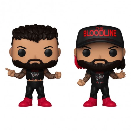 FUNKO POP! WWE THE USOS JEY USO AND JIMMY USO 2-PACK BOBBLE HEAD FIGURE
